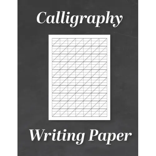 Calligraphy Writing Paper: Modern Calligraphy Practice Sheets - 120 Sheet Pad