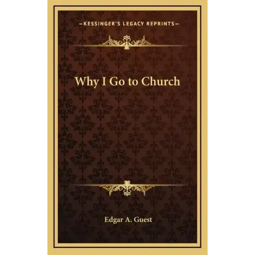 Why I Go to Church