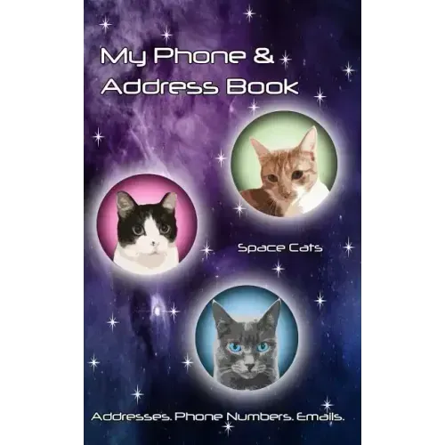 Space Cats Address Book: Phone Numbers and Email