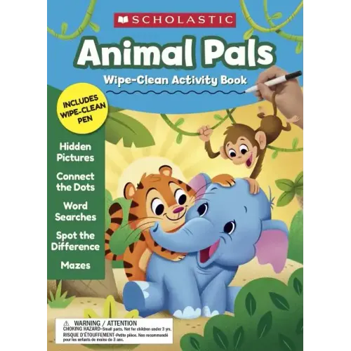 Animal Pals Wipe-Clean Activity Book