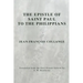 The Epistle of Saint Paul to the Philippians