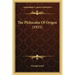 The Philocalia Of Origen (1911)