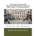 Teacher Guide for From the Mixed-up Files of Mrs. Basil E. Frankweiler: Lessons on Demand