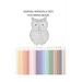 Animal Mandala Zen Adult Coloring Book
