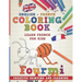Coloring Book: English - French I Learn French for Kids I Creative painting and learning.