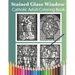 Stained Glass Window: Catholic Adult Coloring Book