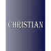 Christian: 100 Pages 8.5" X 11" Personalized Name on Notebook College Ruled Line Paper