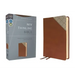 Niv, Thinline Bible, Leathersoft, Brown, Red Letter, Comfort Print