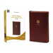 Rvr60, Santa Biblia, Letra Supergigante, Leathersoft, Café, Con Cierre, Comfort Print