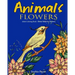 Animals Flowers: Adult Coloring Book Stress Relieving Patterns