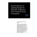 An Introduction to Lighting Design for Specialty, Diagnostic and Treatment Areas in Hospitals