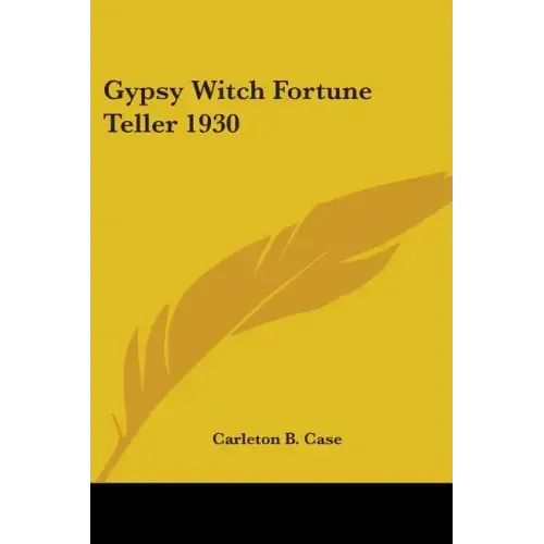 Gypsy Witch Fortune Teller 1930