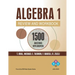 Algebra 1 Review and Workbook: 1155 ALGEBRA Questions with Answers