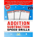 Addition Subtraction Speed Drills: 100 Daily Timed Math Tests with Facts that Stick, Reproducible Practice Problems, Digits 0-20, Double and Multi-Dig