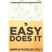Easy Does It Simple Puzzles Vol 1: Crossword Puzzles Medium Edition