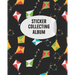 Sticker Collecting Album: My Activity Blank Sticker Storage Book and Sticker Collecting Album for Kids, Children, Boys & Girls and Organizing &