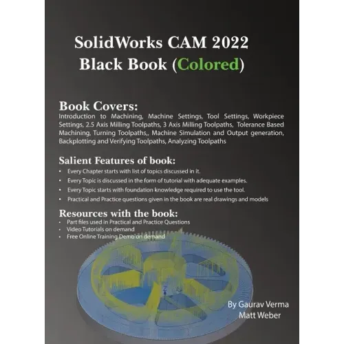 SolidWorks CAM 2022 Black Book (Colored)