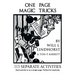 One Page Magic Tricks