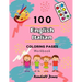 100 English Italian Coloring Pages Workbook: Awesome coloring book for Kids