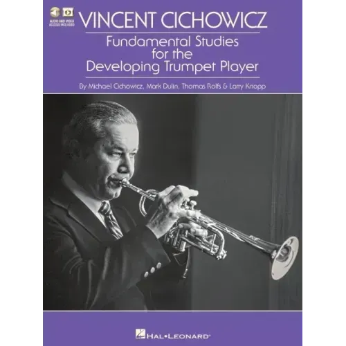 Vincent Cichowicz - Fundamental Studies for the Developing Trumpet Player Book/Online Media
