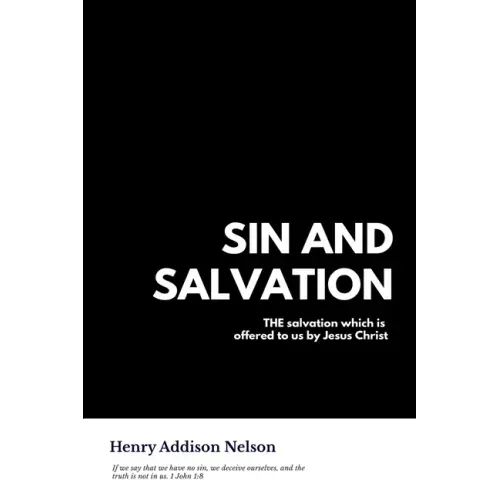 Sin and Salvation