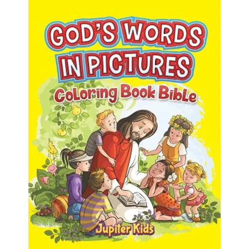 God's Words In Pictures: Coloring Book Bible