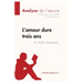 L'amour dure trois ans de Frédéric Beigbeder (Analyse de l'oeuvre): Analyse complète et résumé détaillé de l'oeuvre