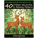 Coloring Books For Adults Volume 2: 40 Stress Relieving And Relaxing Patterns, Adult Coloring Books Series By ColoringCraze