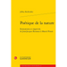 Poetique de la Nature: Romantisme Et Negativite, de Jean-Jacques Rousseau a Marcel Proust