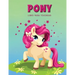 Pony Libro para colorear: Libro de actividades para niños