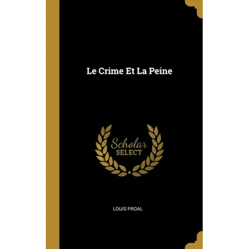 Le Crime Et La Peine