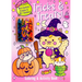 Tricks & Treats! Coloring & Activity Book with Confetti Crayons & 50+ Stickers!