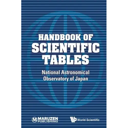 Handbook of Scientific Tables