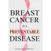 Breast Cancer is a Preventable Disease
