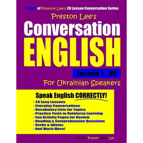 Preston Lee's Conversation English For Ukrainian Speakers Lesson 1 - 20