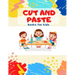Cut and Paste books for kids: Awesome scissor cutting, gluing, coloring practice activity book with Animals, Shapes and Patterns for preschool, kind