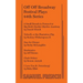 Off Off Broadway Festival Plays, 44th Series