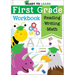 Ready to Learn: First Grade Workbook: Fractions, Measurement, Telling Time, Descriptive Writing, Sight Words, and More!