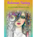 Bohemian Fantasy: A Grayscale Coloring Book