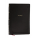 NKJV Giant Print End-Of-Verse Reference Bible, Black Leathersoft, Red Letter, Comfort Print: Holy Bible