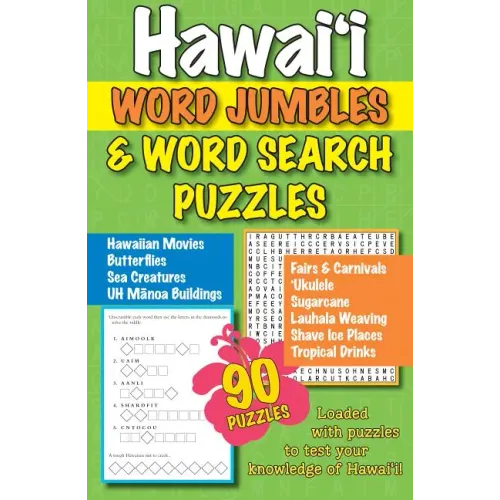 Hawaii Word Jumbles & Word Search Puzzles