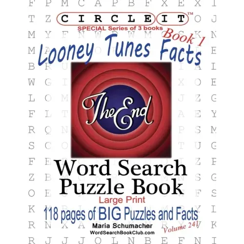 Circle It, Looney Tunes Facts, Book 1, Word Search, Puzzle Book