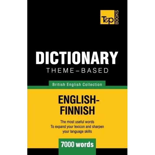 Theme-based dictionary British English-Finnish - 7000 words