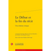 Le Debut Et La Fin Du Recit: Une Relation Critique