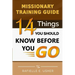 Missionary Training Guide: 14 Things You Should Know Before You Go!