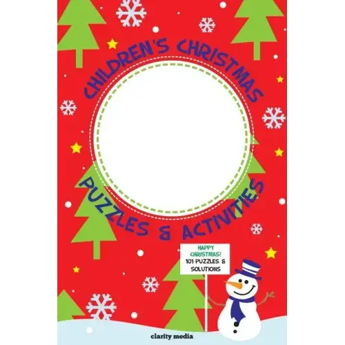 Children's Christmas Puzzles & Activities: Personalise the cover & write your own message!