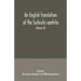 An English translation of the Sushruta samhita; With a full and Comprehensive introduction, Additional, texts, Different, Readings, Notes, Comparative