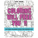 Pattern Coloring Book for Grown-Ups: Just Enough Coloring Will Free You!! Relaxation and Creativity