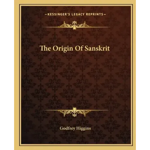 The Origin of Sanskrit