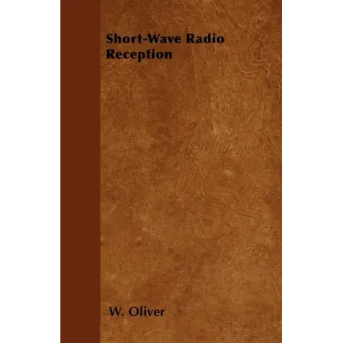 Short-Wave Radio Reception